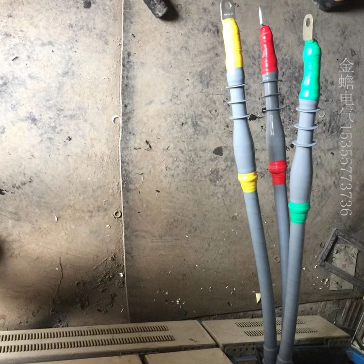 10KV冷縮電纜頭終端附件安裝